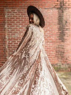Dongguan Haohoo Clothing CO., Ltd Pre-Orders PREORDER The Royal Sequin Duster - Rose Gold