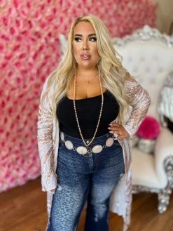 Dongguan Haohoo Clothing CO., Ltd PREORDER The Royal Sequin Duster - White And Gold Pre-Orders