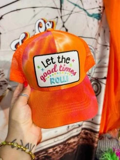 FayCo Accessories Let The Good Times Roll Trucker Hat