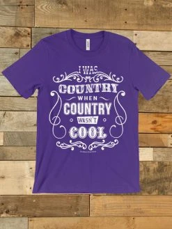 GTN I Was Country Tee Clothing
