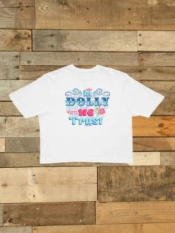 GTN New Arrivals In Dolly We Trust Crop Top T-shirt