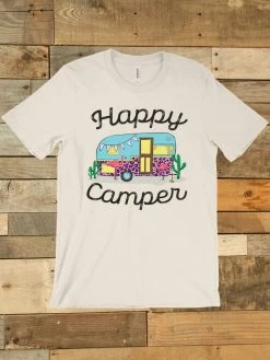 GTN Happy Camper T-shirt Clothing