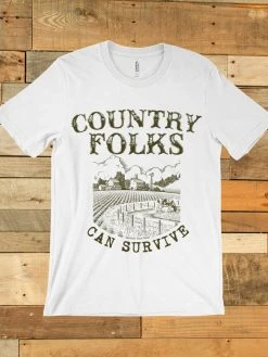 GTN Country Folks Can Survive Tee