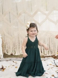 Dongguan Haohoo Clothing CO., Ltd Girls Southbound Dress - Evergreen Sale!