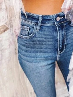 Cello Jeans Clothing High Rise Distressed Ankle Skinny Jeans