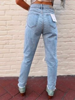 Cello Jeans High Rise Re-Position Mom Jeans Clothing