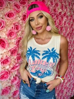 Country Deep Lake It Easy 88 Vintage Muscle Tank