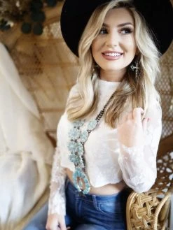 D & J Industries Made For You Top - White