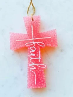 Southern Custom Designs Faith Cross Freshie Accessories