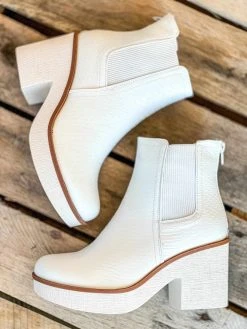 Olem Shoe Corporation Boogie All Night Long White Booties