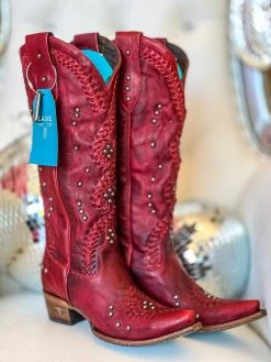 Lane Boots Cossette Boot By Lane - Smoldering Ruby New Arrivals