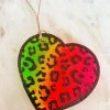 Southern Custom Designs Electric Leopard Heart Freshie 2 Southern Custom Designs Electric Leopard Heart Freshie
