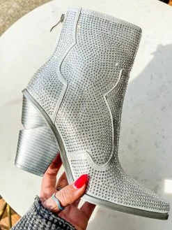 Azalea Wang Soulard Bootie - Silver