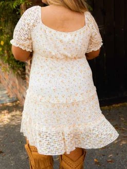 D & J Industries Co., LTD. PREORDER White Floral Dress Pre-Orders