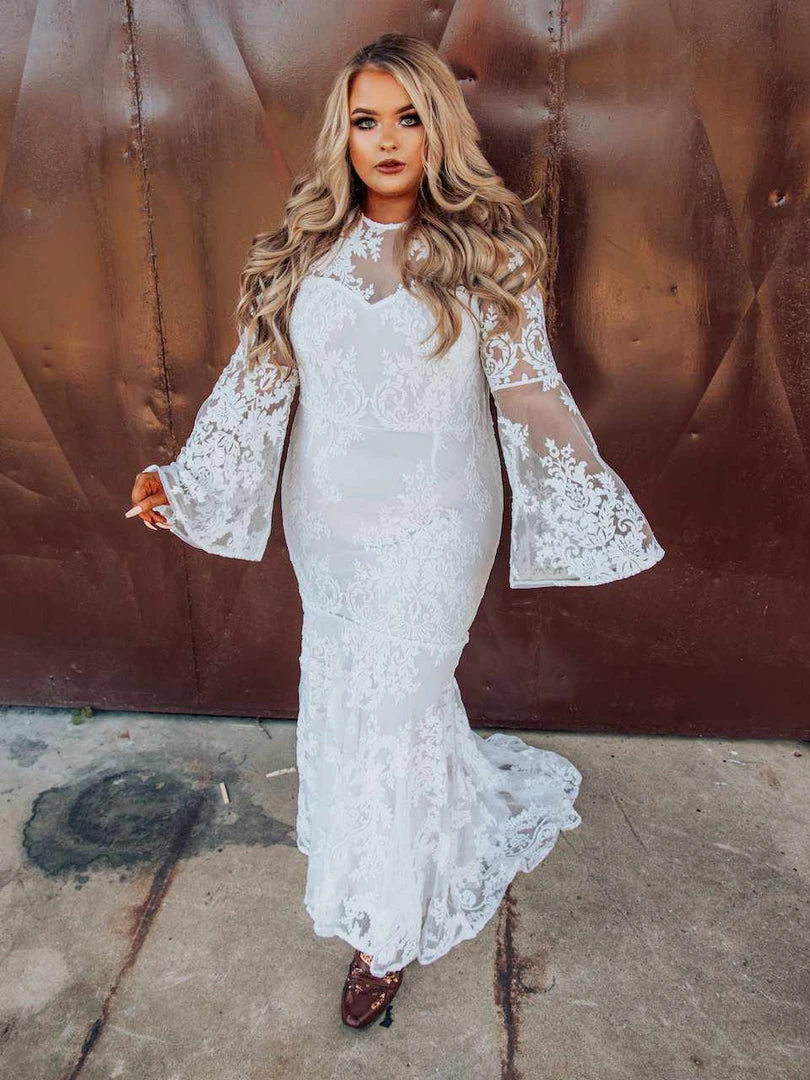 D & J Industries Special Moments Dress - White Bridal 10 D & J Industries Special Moments Dress - White Bridal