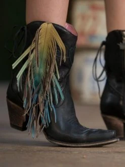 Lane Boots Spirit Animal Ankle Junk Gypsy Boot By Lane - Black