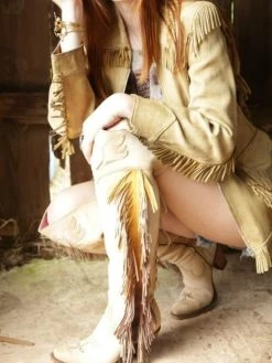 Lane Boots Footwear Spirit Animal Over The Knee Bone Boots By Lane