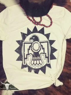 Benita Ceceille Thunderbird Tee - Cream