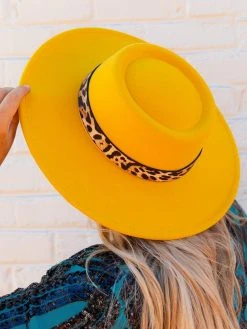 Wenzhou Luxe Import & Export Tulsa Hat - Mustard