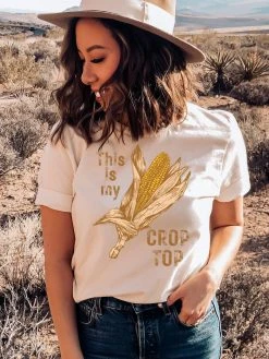 GTN This Is My Crop Top Tee