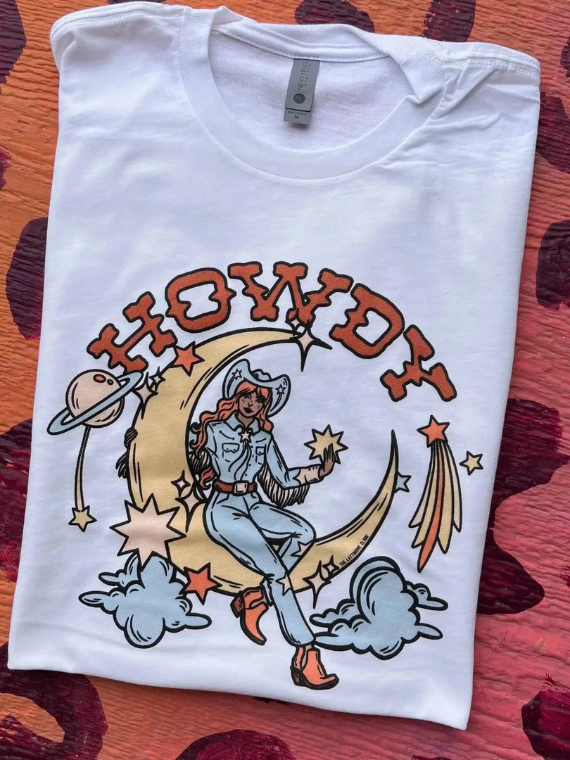 Miss Mud Pie New Arrivals Cosmic Howdy Cowgirl T-shirt 3 Miss Mud Pie New Arrivals Cosmic Howdy Cowgirl T-shirt