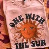 Miss Mud Pie New Arrivals One With The Sun T-shirt - Desert Rose